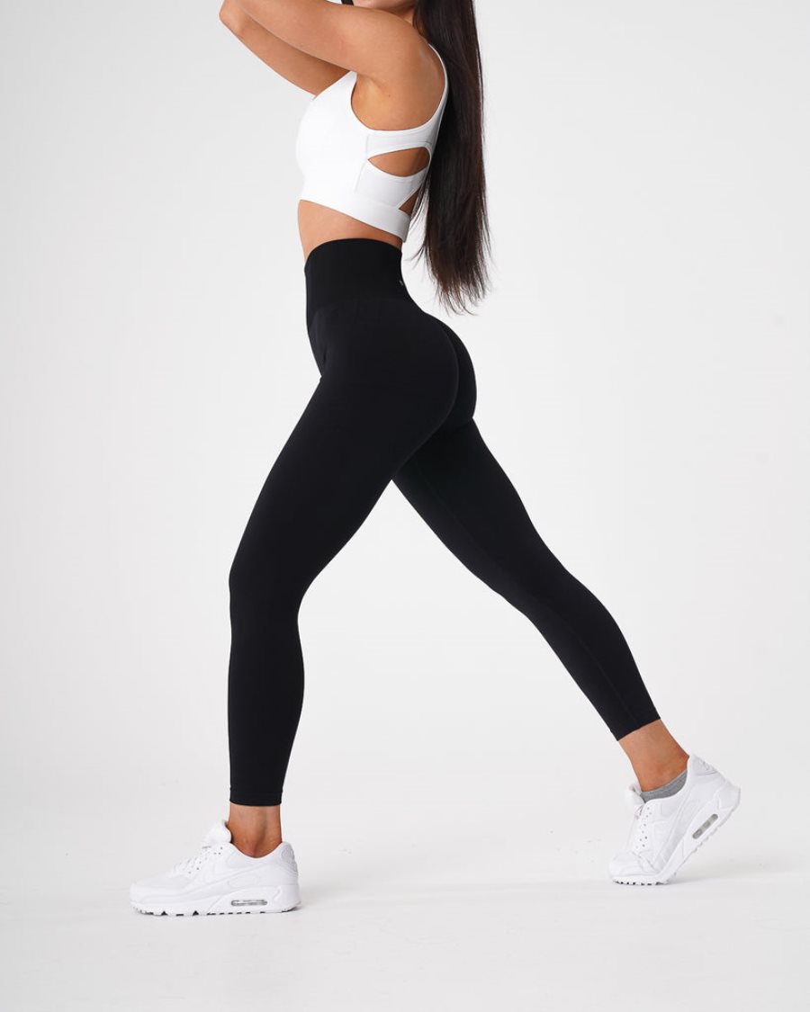 Leggins NVGTN Solid Seamless Mujer Negras | 11xzZvoj