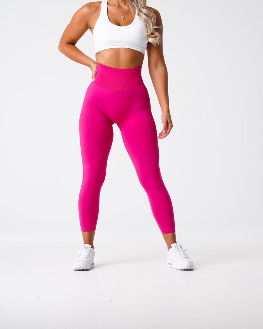 Leggins NVGTN Solid Seamless Mujer Rosas Oscuro | KG8gRLPH