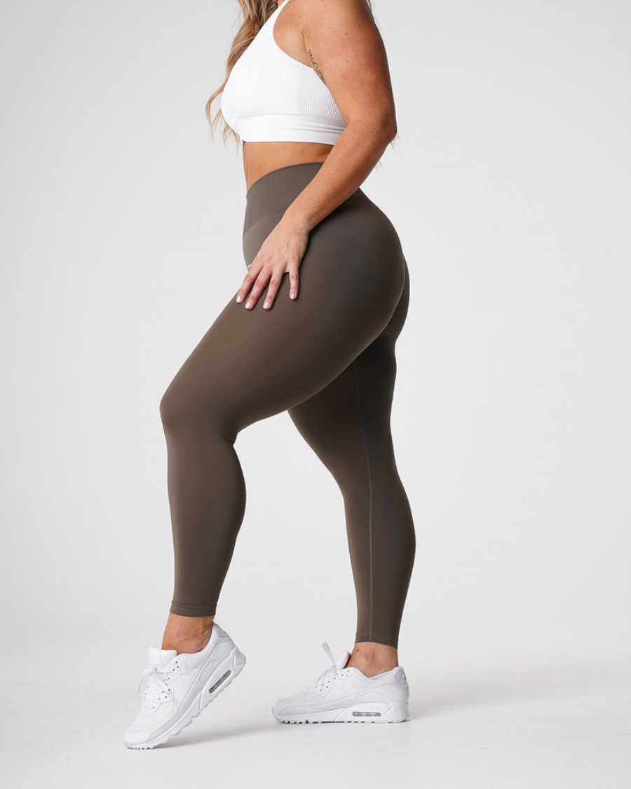 Leggins NVGTN Solid Seamless Mujer Verde Oliva | Zq15XhCO