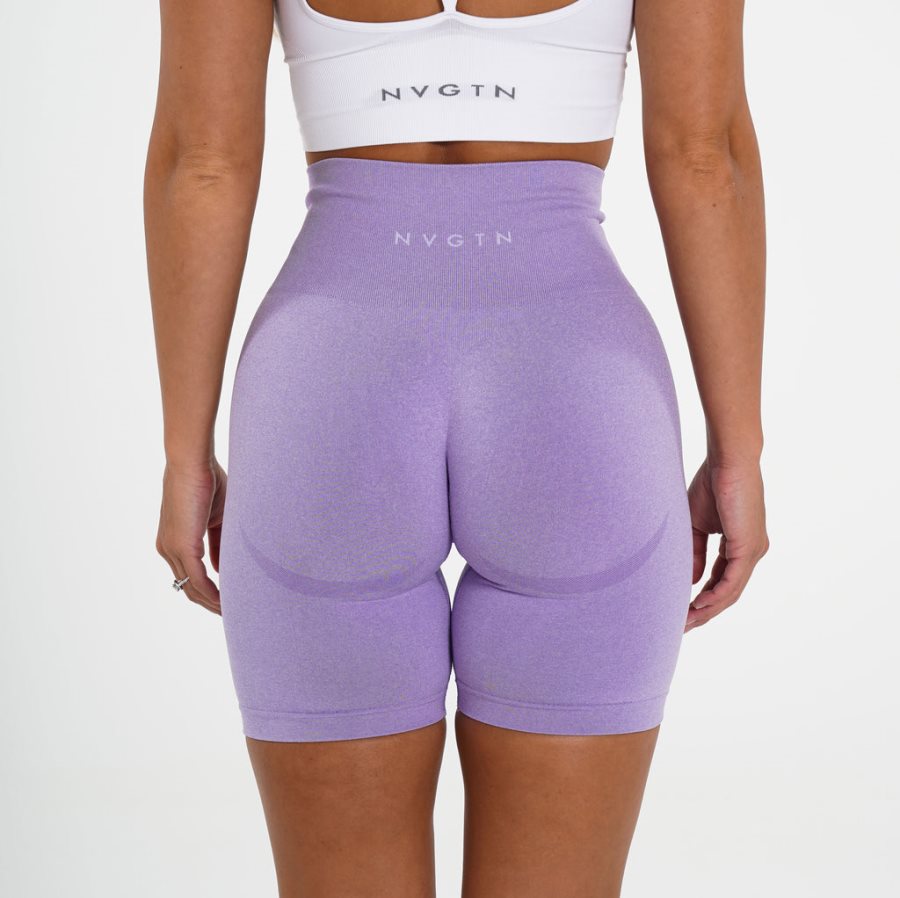 Pantalones Cortos NVGTN Ciclismo Mujer Moradas | zHE0iXsh