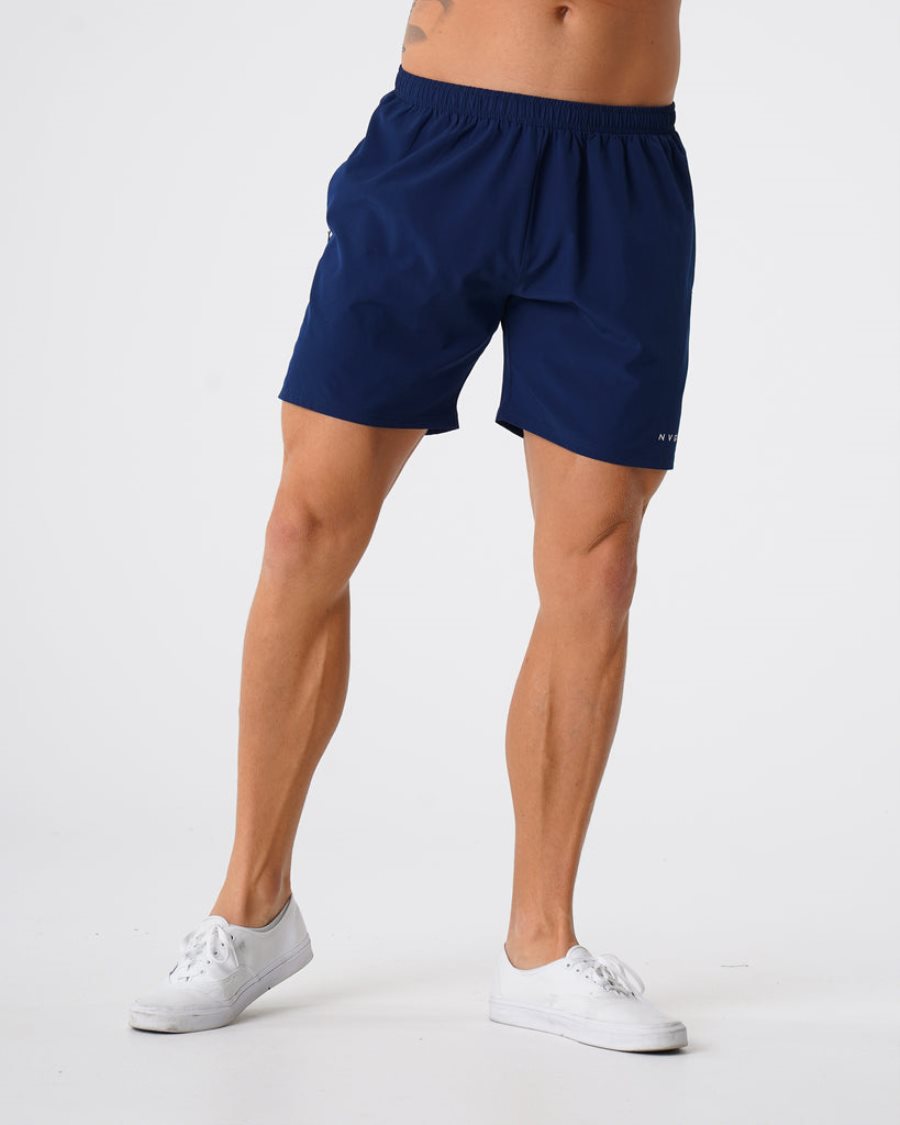 Pantalones Cortos NVGTN Flex Hombre Azul Marino | AHkIh6aP