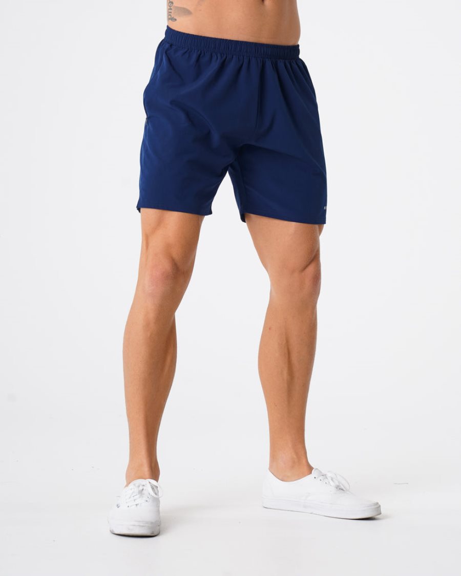 Pantalones Cortos NVGTN Flex Hombre Azul Marino | AHkIh6aP