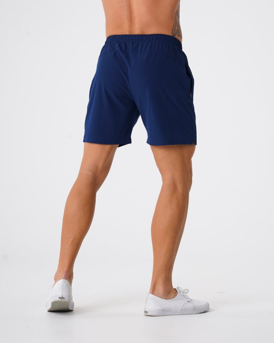 Pantalones Cortos NVGTN Flex Hombre Azul Marino | AHkIh6aP