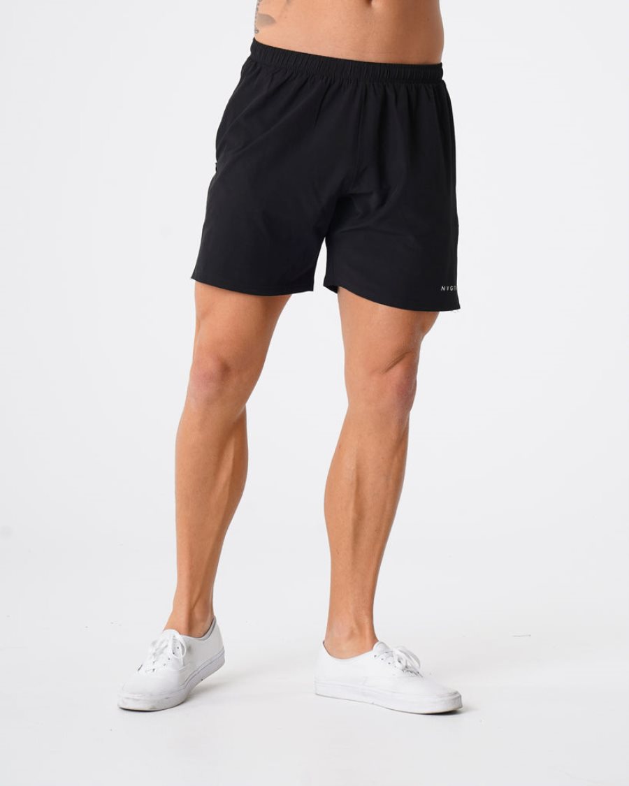 Pantalones Cortos NVGTN Flex Hombre Negras | nYGkXd7g