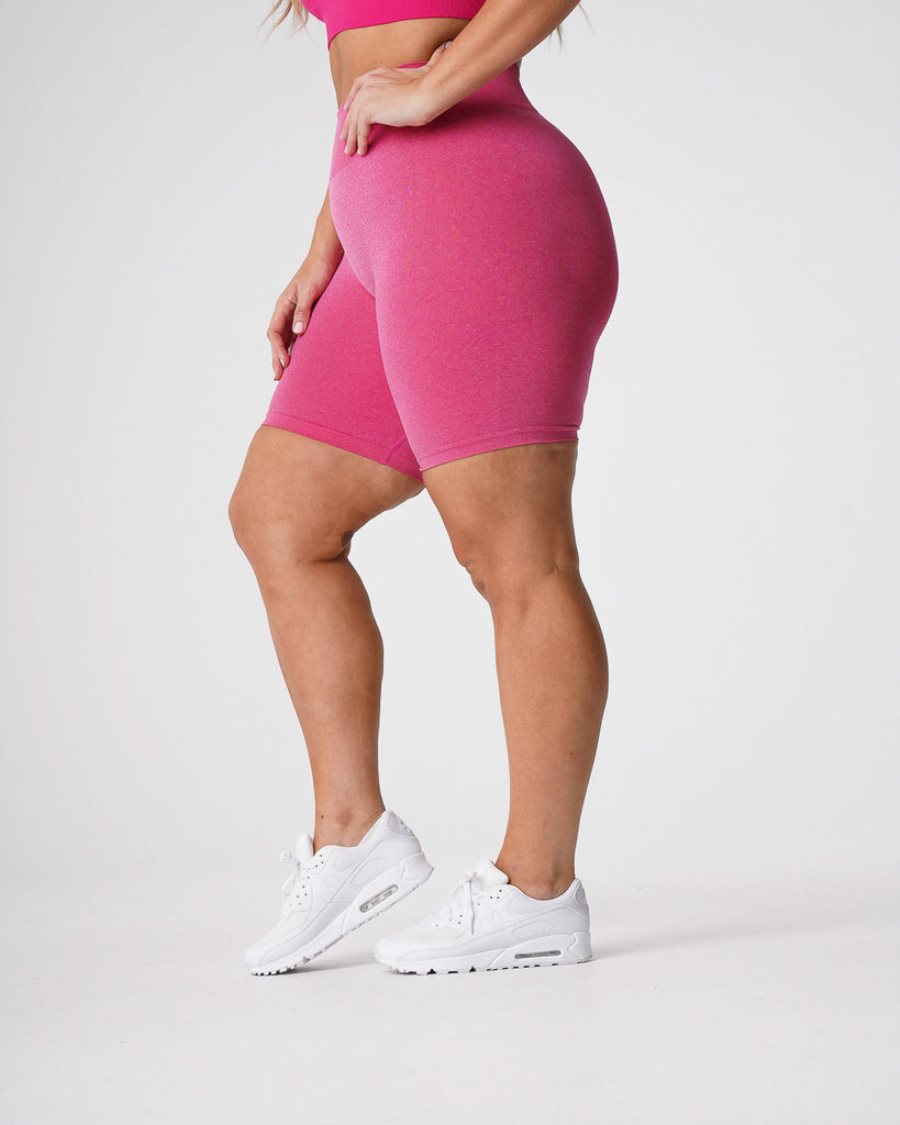 Pantalones Cortos NVGTN Pro Seamless Mujer Fucsia | JHOOgYhA