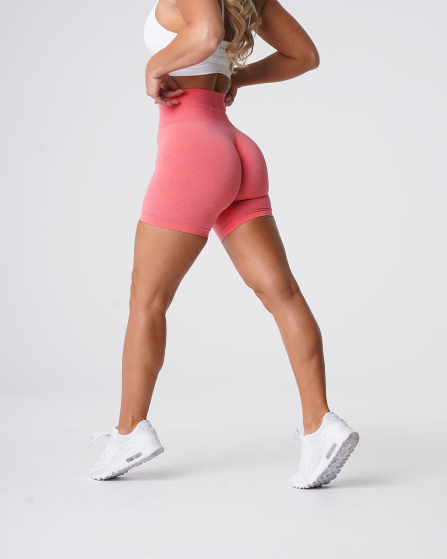 Pantalones Cortos NVGTN Pro Seamless Mujer Coral | sDw0TcpW