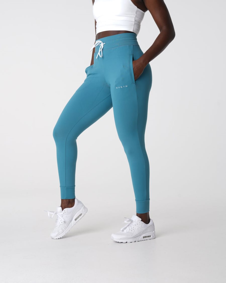 Pantalones Jogger NVGTN Joggers Mujer Azules | mIb7IeNp