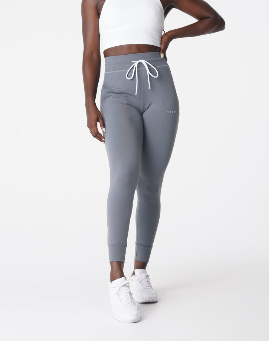 Pantalones Jogger NVGTN Joggers Mujer Gris | G7jV8c3p