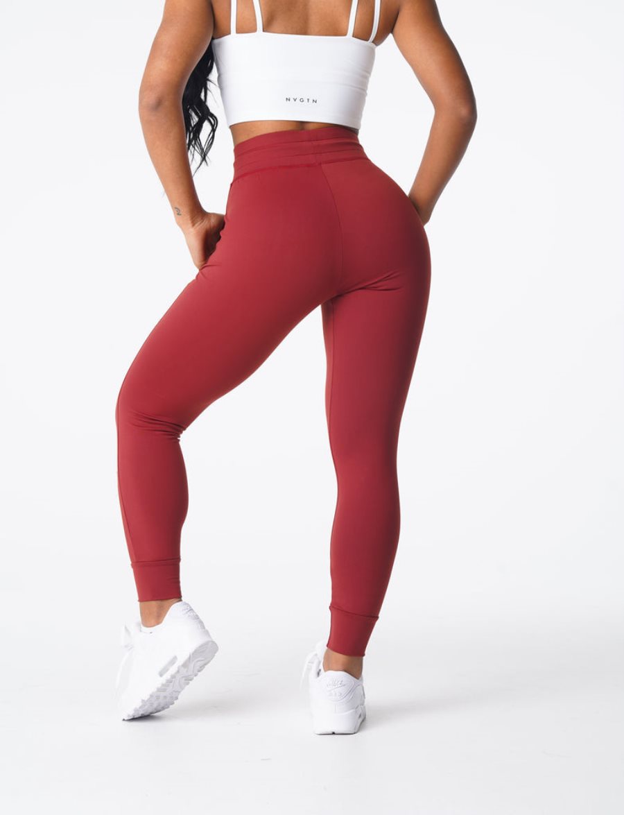 Pantalones Jogger NVGTN Joggers Mujer Moradas Rojas | Jf9xah38