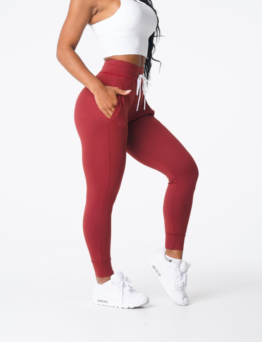 Pantalones Jogger NVGTN Joggers Mujer Moradas Rojas | Jf9xah38