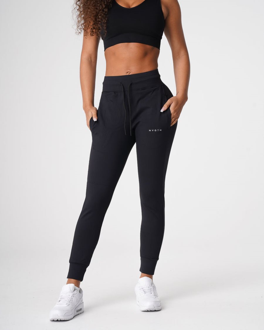 Pantalones Jogger NVGTN Joggers Mujer Negras | oE7Jvw3L