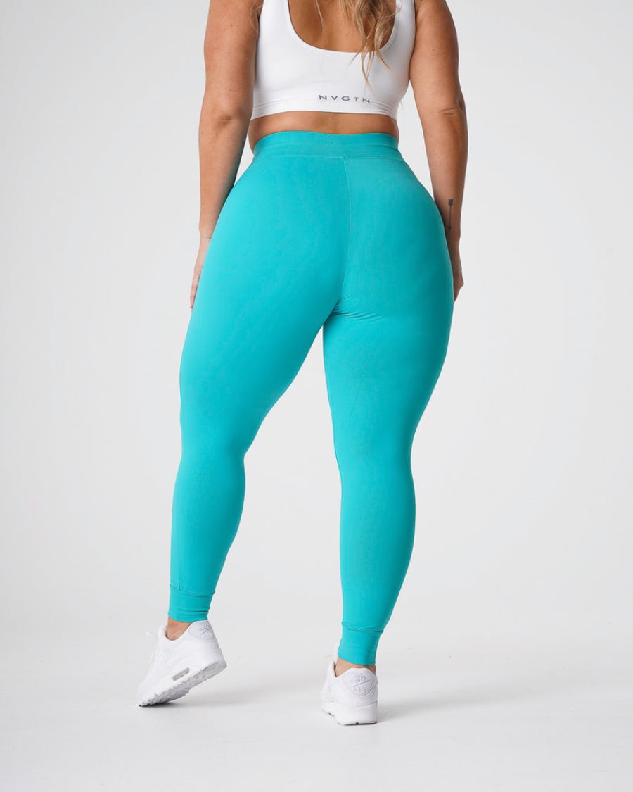 Pantalones Jogger NVGTN Joggers Mujer Turquesa | 3793KIBW