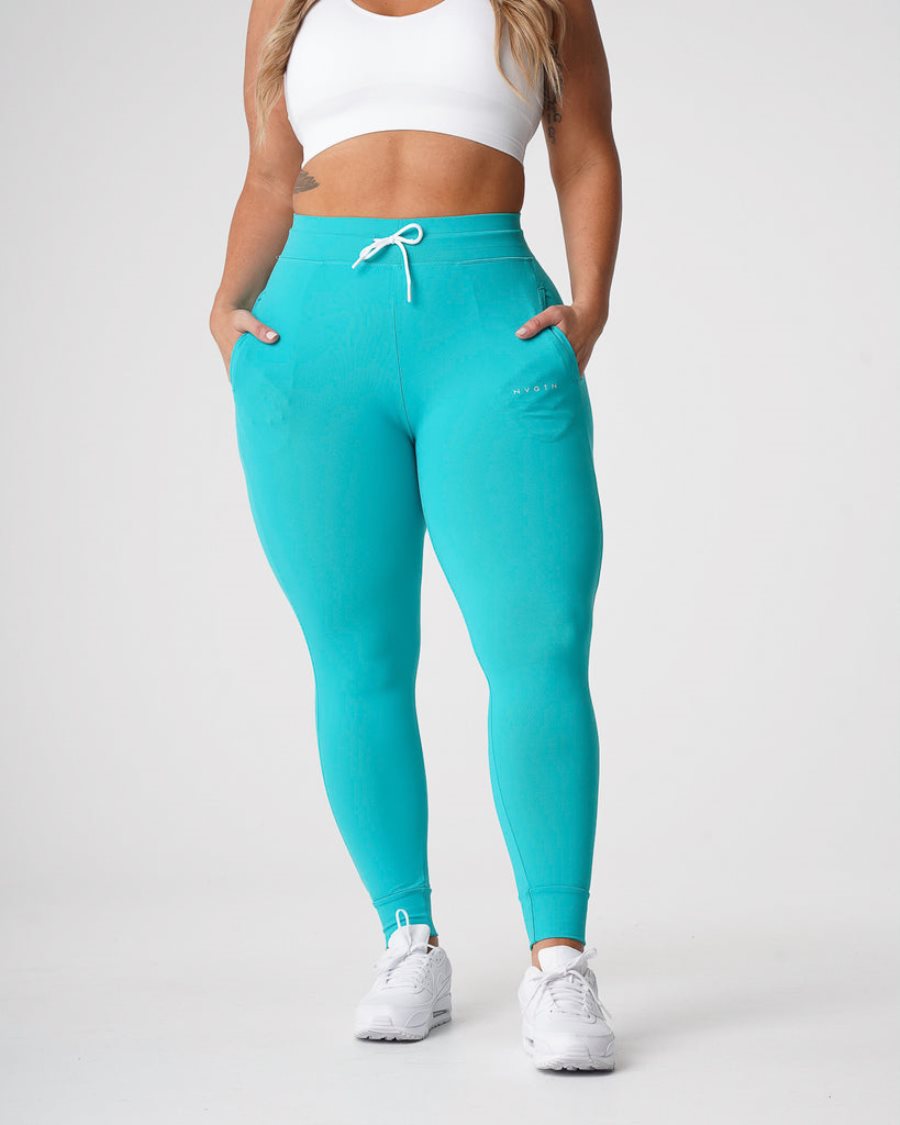 Pantalones Jogger NVGTN Joggers Mujer Turquesa | 3793KIBW