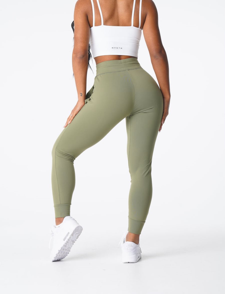 Pantalones Jogger NVGTN Joggers Mujer Verde Oliva | 9fgcUZkU