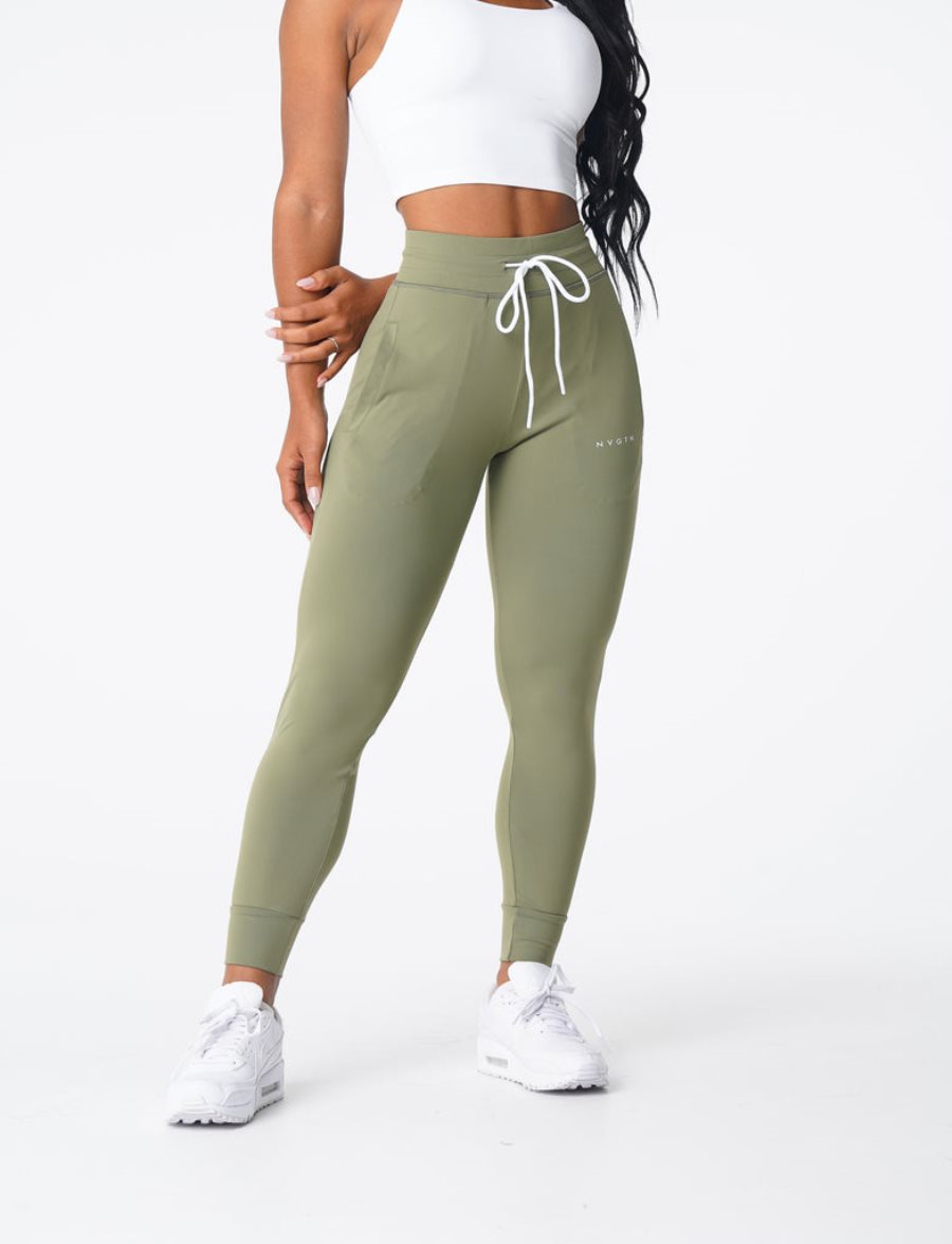 Pantalones Jogger NVGTN Joggers Mujer Verde Oliva | 9fgcUZkU