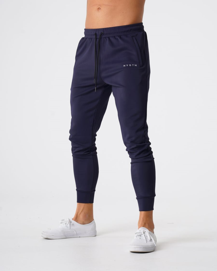 Pantalones Jogger NVGTN Pista Hombre Azul Marino | Bs8aUlkM