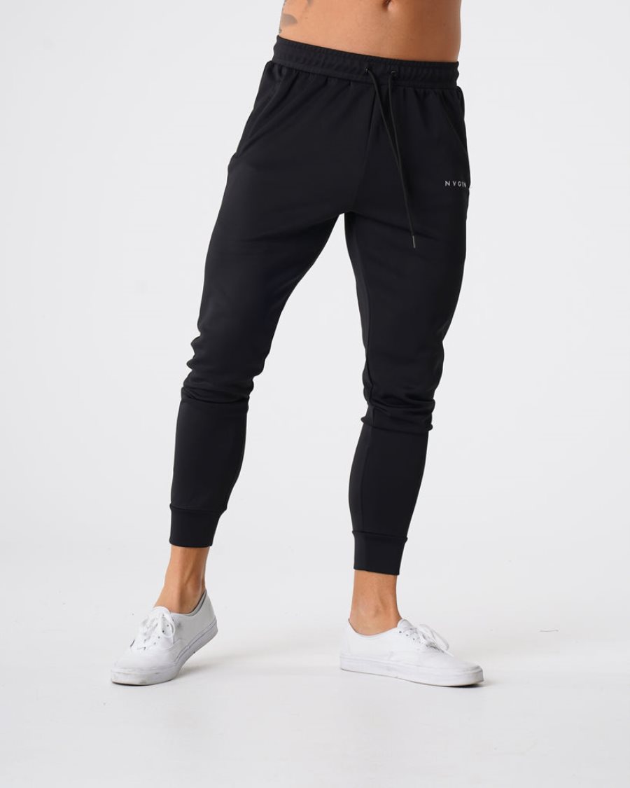 Pantalones Jogger NVGTN Pista Hombre Negras | UN2EVv7z