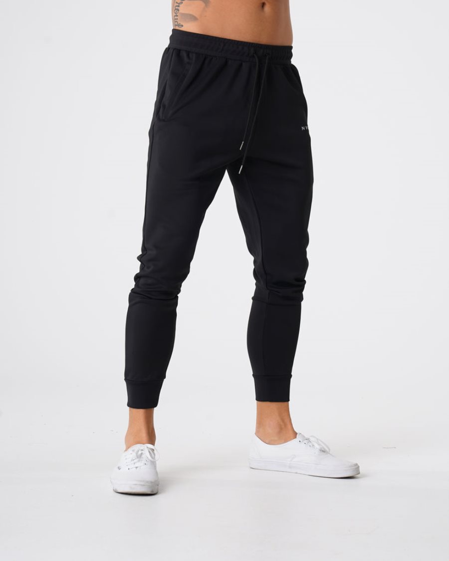 Pantalones Jogger NVGTN Pista Hombre Negras | UN2EVv7z