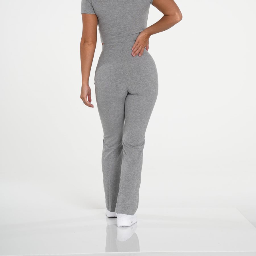 Pantalones NVGTN Hello Weekend Lounge Mujer Gris | KDUZOTGM