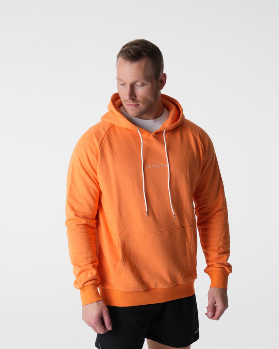 Sudadera Con Capucha NVGTN Lounge Hombre Naranjas | BCkN24Fh