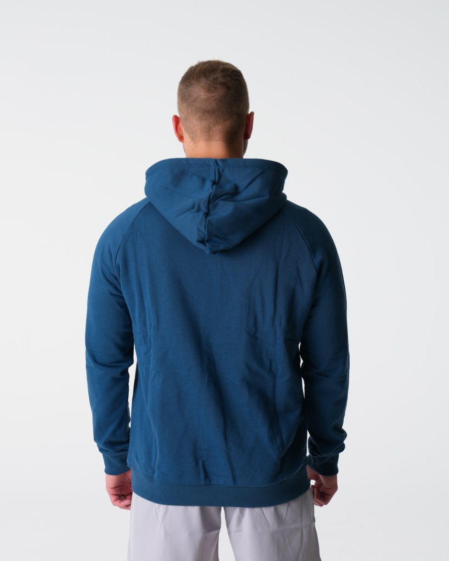 Sudadera Con Capucha NVGTN Lounge Hombre Azul Marino | NOW3fFDH