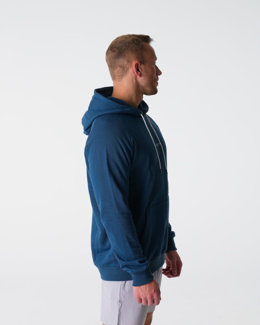 Sudadera Con Capucha NVGTN Lounge Hombre Azul Marino | NOW3fFDH