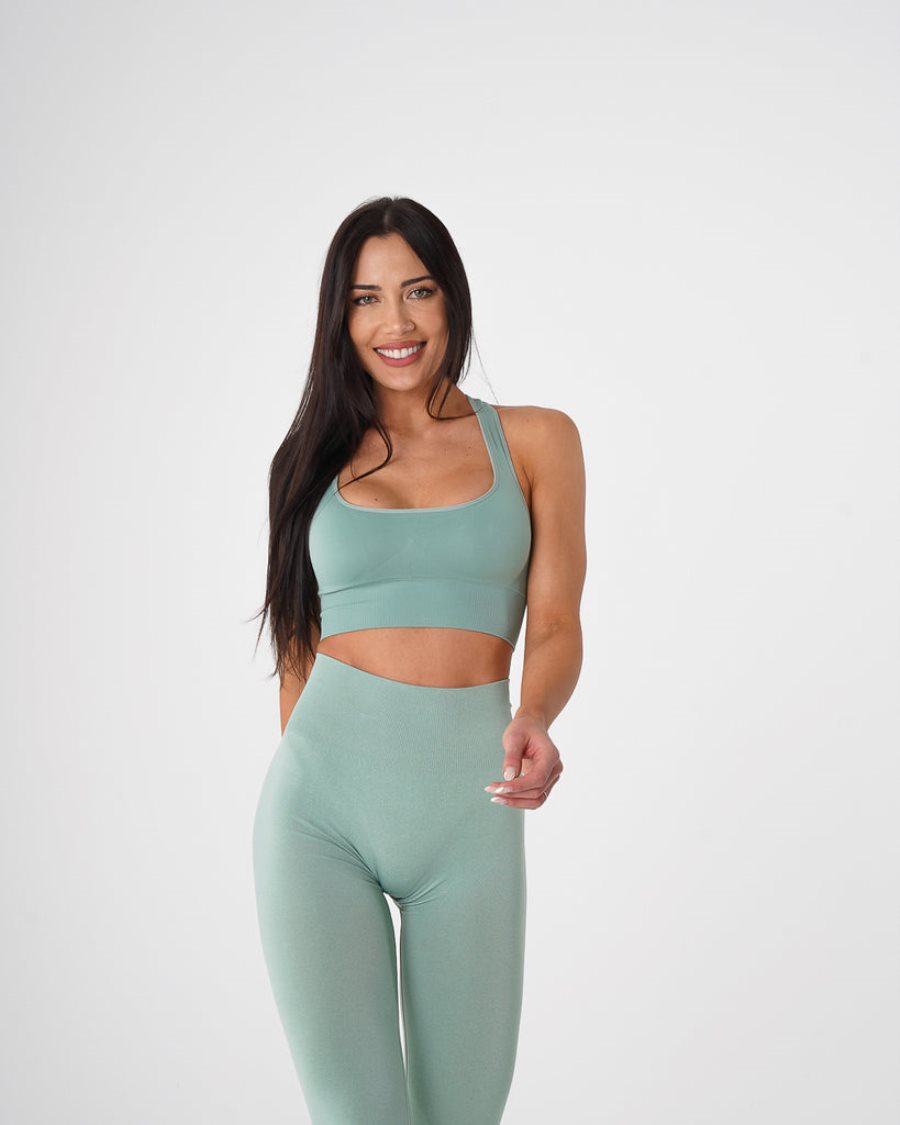 Sujetadores Deportivos NVGTN Ignite Seamless Mujer Verde | CXADWqAs