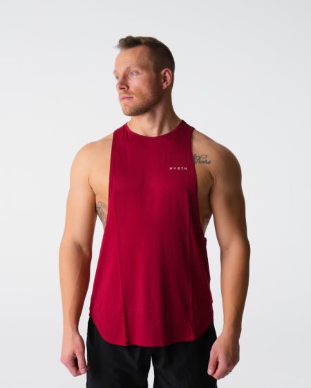 Camiseta Tirantes NVGTN Tech Edge Hombre Rosas | qIFM9P4X