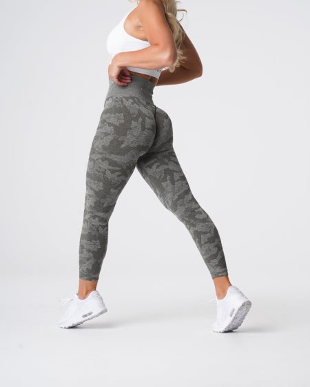 Leggins NVGTN Camo Seamless Mujer Kaki Verde | ypdsqBpp