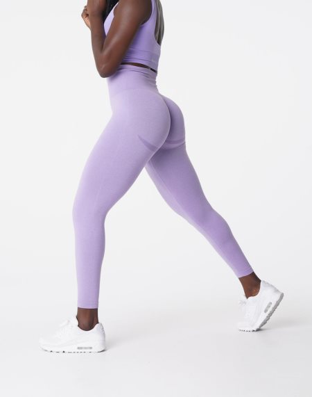 Leggins NVGTN Curve Seamless Mujer Moradas | sfO5bJLa