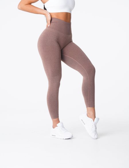 Leggins NVGTN NV Seamless Mujer Gris Marrones | Xjh7Kd5f