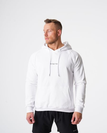 Sudadera Con Capucha NVGTN Lounge Hombre Blancas | m0rZzOqa