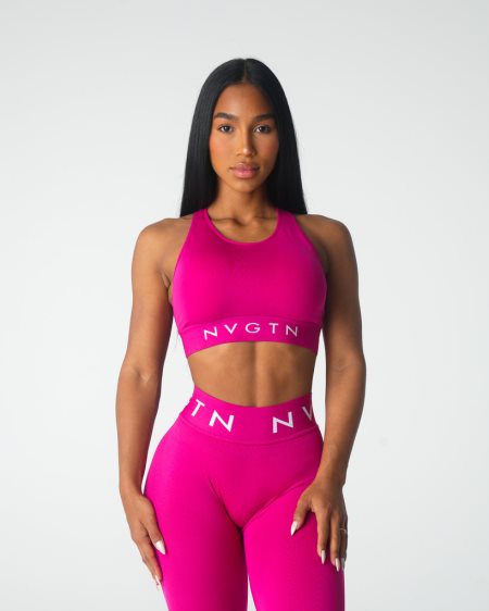 Sujetadores Deportivos NVGTN Trilogy Deporte Seamless Mujer Blancas | nF8XNt6N